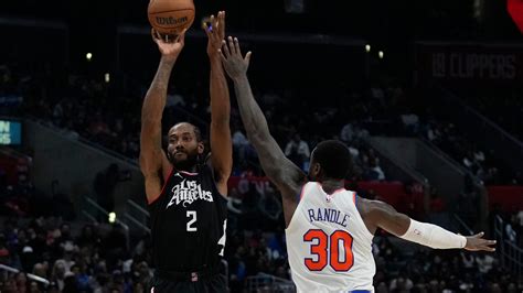 Clippers throttle Knicks 144-122 for their NBA-best 7th straight victory